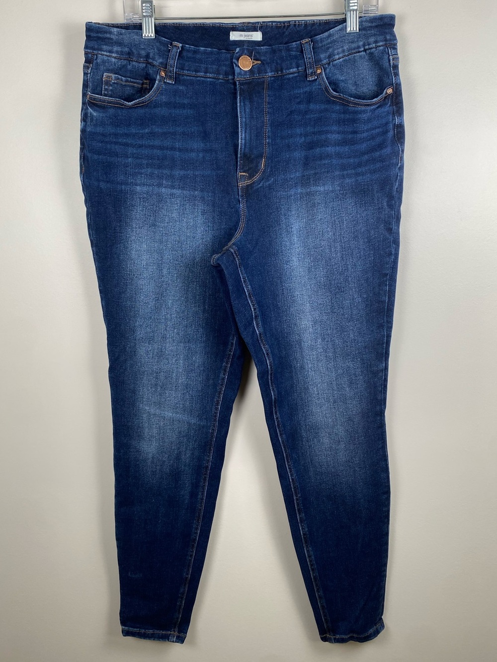 Maurices Dark Wash‎ Skinny Jeans Large